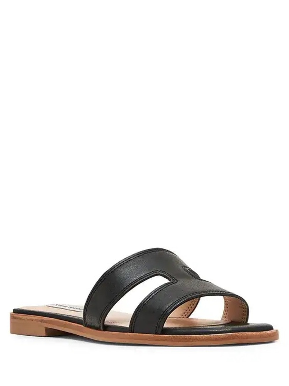 Steve Madden Hazel Slide Sandals Black Size 8